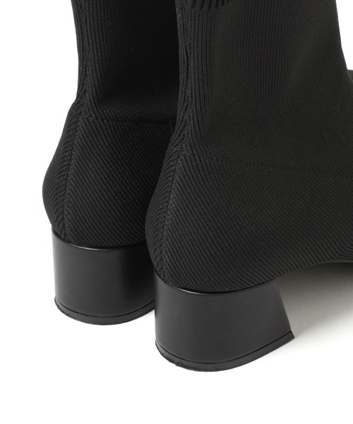 LOWRYS FARM（ローリーズファーム）の「ソックスヒールブーツ　175727（パンプス・レディース・ブラック系その他/ブラック・MEDIUM/LARGE）」の15枚目の写真