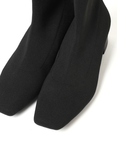 LOWRYS FARM（ローリーズファーム）の「ソックスヒールブーツ　175727（パンプス・レディース・ブラック系その他/ブラック・MEDIUM/LARGE）」の17枚目の写真