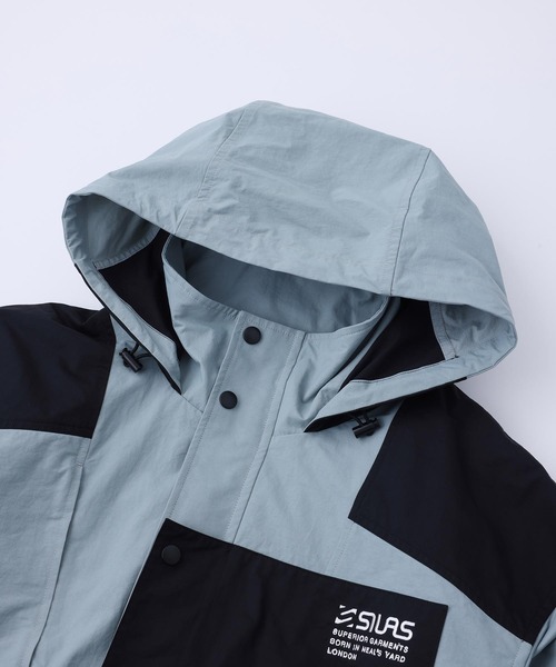 SILAS（サイラス）の「MOUNTAIN PARKA（マウンテンパーカー・メンズ・ライトブルー/ブラック/ダークグリーン・M/L/XL）」の9枚目の写真