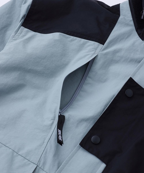 SILAS（サイラス）の「MOUNTAIN PARKA（マウンテンパーカー・メンズ・ライトブルー/ブラック/ダークグリーン・M/L/XL）」の13枚目の写真