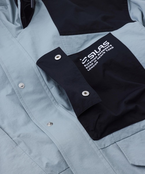 SILAS（サイラス）の「MOUNTAIN PARKA（マウンテンパーカー・メンズ・ライトブルー/ブラック/ダークグリーン・M/L/XL）」の15枚目の写真