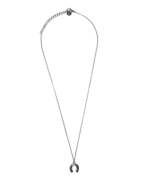 LHME（エルエイチエムイー）の「LHME プランプホースシューネックレス/サージカルステンレス316L（金属アレルギー対応）（ネックレス・レディース・シルバー/イエローゴールド・45cm）」の6枚目の写真