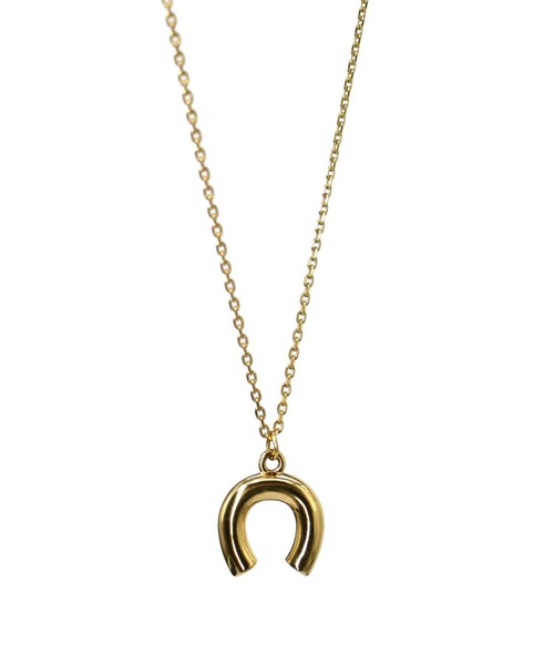 LHME（エルエイチエムイー）の「LHME プランプホースシューネックレス/サージカルステンレス316L（金属アレルギー対応）（ネックレス・レディース・シルバー/イエローゴールド・45cm）」の17枚目の写真