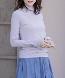 Munich | ツイストクレープジャージタートルネックプルオーバー(Tシャツ/カットソー)