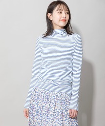 Munich | ツイストクレープジャージタートルネックプルオーバー(Tシャツ/カットソー)