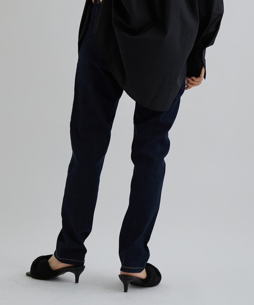 Jayro(ジャイロ)の「【魔法のスキニー】ストレッチデニムパンツ(デニムパンツ・レディース・ネイビー/ブルー・M/L)」の15枚目の写真