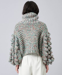 RUMCHE（ラムシェ）の「【RUMCHE/(ラム・シェ)】ポムポムスリーブ  