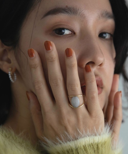 marjour(マージュール)の「GEMSTONE RING(リング・レディース・ブルー系/ピンク系・FREE)」の5枚目の写真