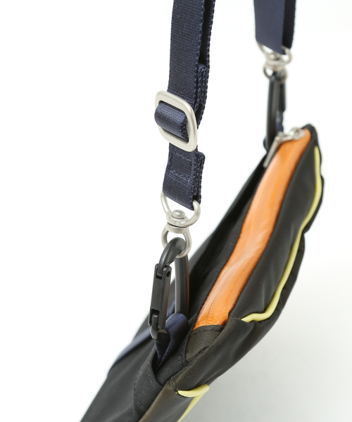 MSPC（エムエスピーシー）の「【MIZUNO×MSPC】2020 SH / ミニショルダーバック（ショルダーバッグ・メンズ・ブラック/ネイビー・フリー）」の7枚目の写真