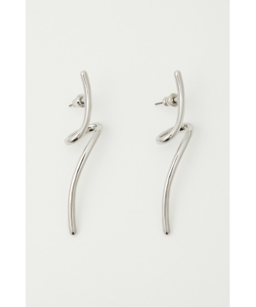 rienda（リエンダ）の「ツイストニュアンスピアス（ピアス（両耳用）・レディース・ゴールド/シルバー・FREE）」の8枚目の写真