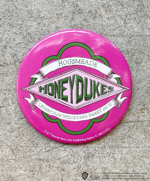 FLAPPER フラッパー:HarryPotterハリー・ポッター HONEYDUKES 缶バッチ