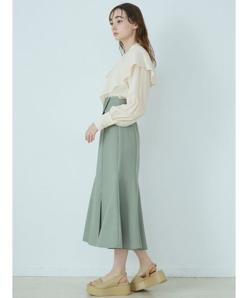 LAGUNAMOON（ラグナムーン）の「プラットフォームサンダル（サンダル・レディース・ライトグリーン/ベージュ・SMALL/MEDIUM）」の18枚目の写真