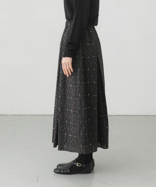 かぐれ（カグレ）の「エスニックプリントコットンスカート（スカート  