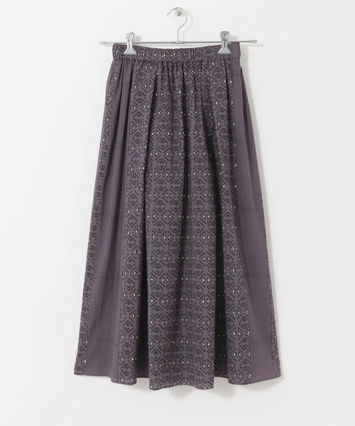 かぐれ（カグレ）の「エスニックプリントコットンスカート（スカート  