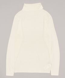 Samansa Mos2 | 【マシンウォッシャブル】リブタートルネックニット(ニット/セーター)