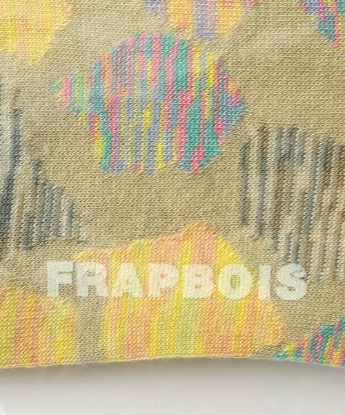 FRAPBOIS（フラボア）の「モザイクソックス（ソックス/靴下・レディース・ベージュ/パープル/ブラック・FREE）」の5枚目の写真