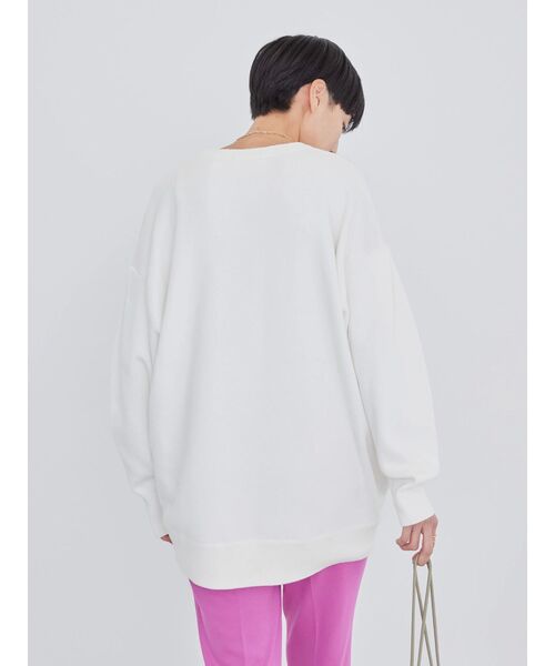 AMERICAN HOLIC（アメリカンホリック）の「袖タックニットプルオーバー（ニット/セーター・レディース・グリーン/イエロー/オフホワイト/サックスブルー・M/L）」の22枚目の写真