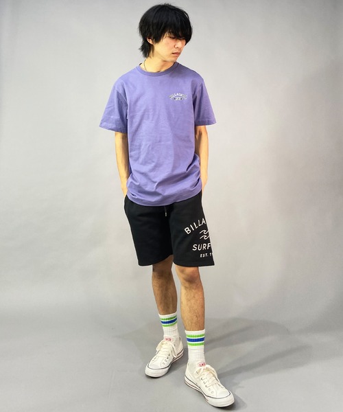 BILLABONG(ビラボン)の「BILLABONG/ビラボン 90S ARCH ブランドロゴ バックプリントTシャツ/半袖Tシャツ BD011-207(Tシャツ/カットソー・メンズ・オレンジ/ホワイト×ブルー/パープル・M/XL/L)」の16枚目の写真