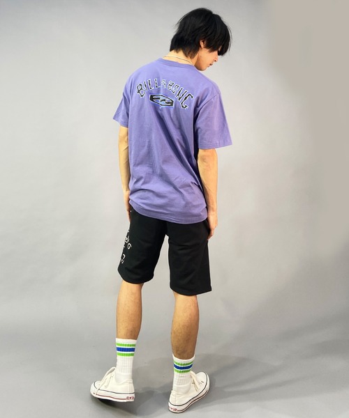 BILLABONG(ビラボン)の「BILLABONG/ビラボン 90S ARCH ブランドロゴ バックプリントTシャツ/半袖Tシャツ BD011-207(Tシャツ/カットソー・メンズ・オレンジ/ホワイト×ブルー/パープル・M/XL/L)」の18枚目の写真