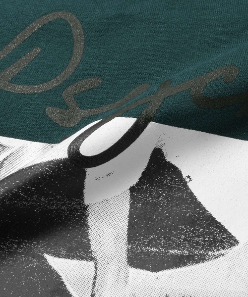 GLAZOS（グラソス）の「ミニ裏毛・袖裾レイヤードTシャツ（Tシャツ/カットソー・キッズ・グリーン/ブラック/ホワイト・140cm/160cm/170cm/150cm）」の11枚目の写真