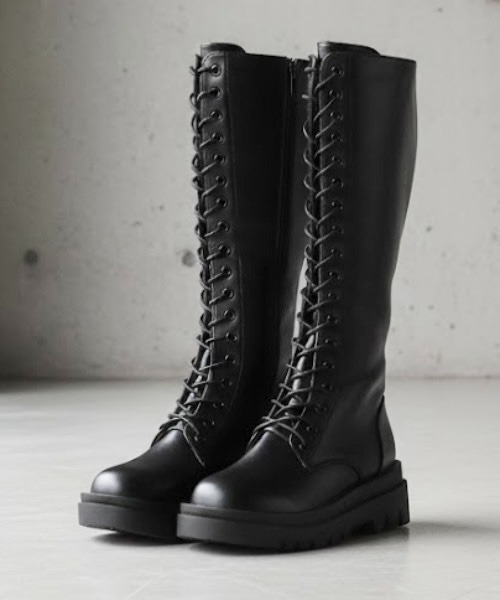 ☆激レア☆accessoire DIFFUSION ロングブーツ スタッズ 37（セール  