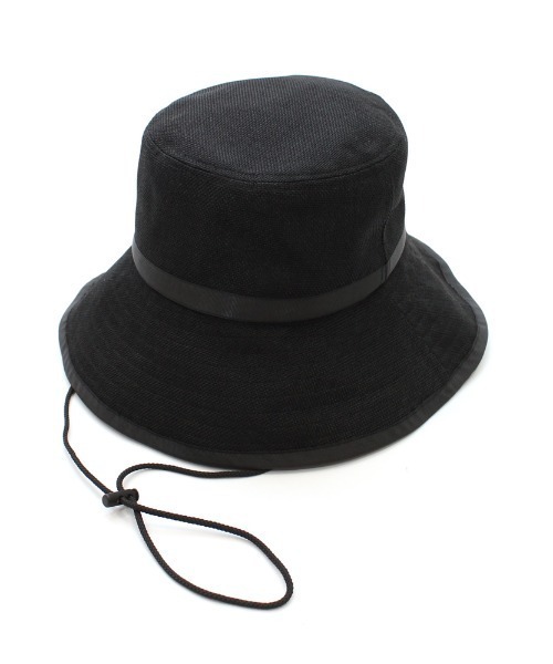 セール】紐付きジュートライクパイピングソフトハット/UV対策（ハット