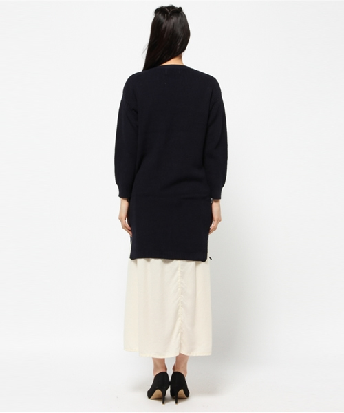 CIAOPANIC TYPY(チャオパニックティピー)の「ロングニットカーディガン(カーディガン/ボレロ・レディース・オフホワイト/グレー/ネイビー・FREE)」の6枚目の写真