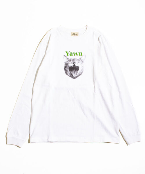 GLOSTER(グロスター)の「《WEB限定サイズあり》《23SS新柄追加!!》【GLOSTER/グロスター】DOG&CAT 犬猫プリントロンT(Tシャツ/カットソー・メンズ・ホワイト系その他/ホワイト系その他2/ホワイト系その他3/ホワイト系その他4/ホワイト系その他5/ホワイト系その他6・S/M/L/XL)」の1枚目の写真