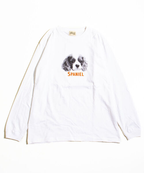 GLOSTER(グロスター)の「《WEB限定サイズあり》《23SS新柄追加!!》【GLOSTER/グロスター】DOG&CAT 犬猫プリントロンT(Tシャツ/カットソー・メンズ・ホワイト系その他/ホワイト系その他2/ホワイト系その他3/ホワイト系その他4/ホワイト系その他5/ホワイト系その他6・S/M/L/XL)」の2枚目の写真