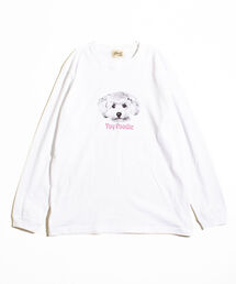 《WEB限定サイズあり》《23SS新柄追加!!》【GLOSTER/グロスター】DOG&CAT 犬猫プリントロンT