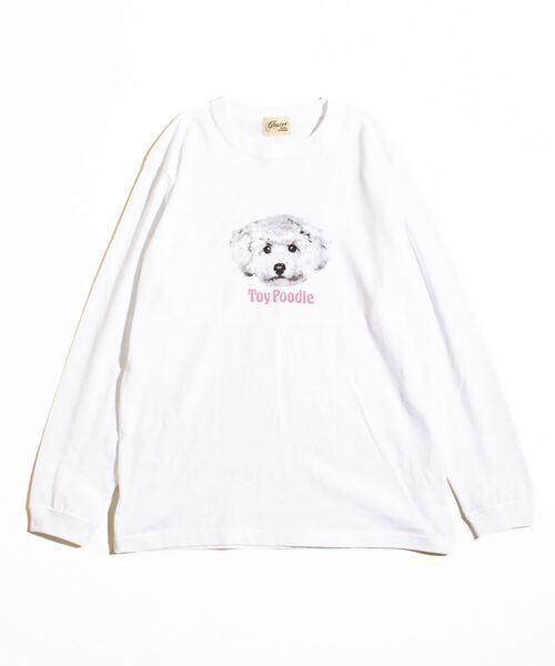 GLOSTER(グロスター)の「《WEB限定サイズあり》《23SS新柄追加!!》【GLOSTER/グロスター】DOG&CAT 犬猫プリントロンT(Tシャツ/カットソー・メンズ・ホワイト系その他/ホワイト系その他2/ホワイト系その他3/ホワイト系その他4/ホワイト系その他5/ホワイト系その他6・S/M/L/XL)」の5枚目の写真