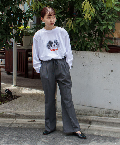 GLOSTER(グロスター)の「《WEB限定サイズあり》《23SS新柄追加!!》【GLOSTER/グロスター】DOG&CAT 犬猫プリントロンT(Tシャツ/カットソー・メンズ・ホワイト系その他/ホワイト系その他2/ホワイト系その他3/ホワイト系その他4/ホワイト系その他5/ホワイト系その他6・S/M/L/XL)」の15枚目の写真