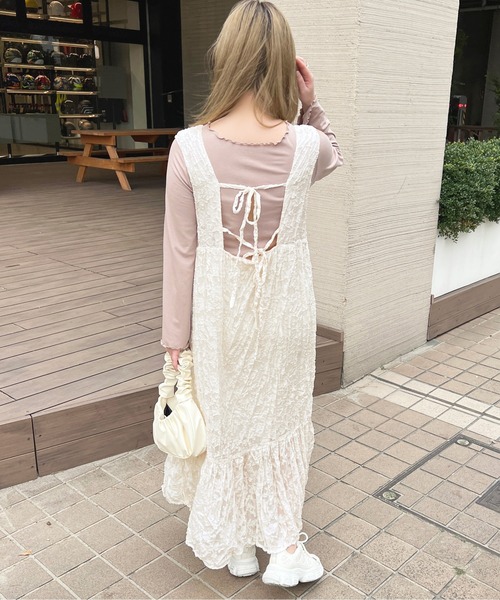 シアージャガードクリンクルキャミワンピース【ZOZOTOWN限定