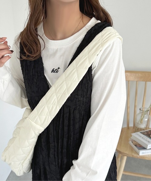 apres jour（アプレジュール）の「シアージャガードクリンクルキャミワンピース【ZOZOTOWN限定アイテム】（ワンピース・レディース・ピンク/アイボリー/ブラック/サックスブルー・X-LARGE/フリー）」の7枚目の写真