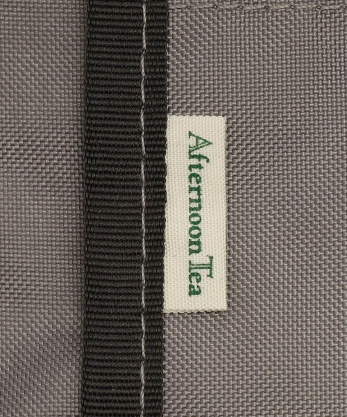 Afternoon Tea(アフタヌーンティー)の「スリットポケット付きロゴバッグL/ヴェロニカ・ハリム(エコバッグ/サブバッグ・レディース・ピンク/グレー・ONE SIZE)」の13枚目の写真