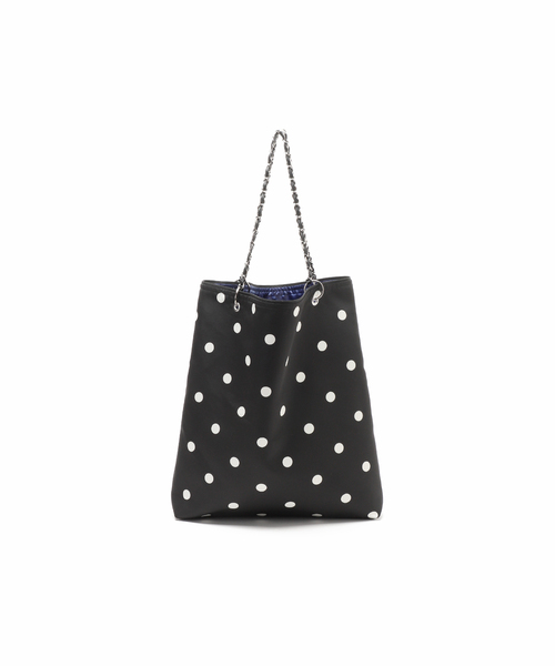 La TOTALITE(ラトータリテ)の「《追加》ドットトートBAG(トートバッグ・レディース・ネイビー/ブラック系その他/ブラック/ダークブルー・FREE)」の19枚目の写真