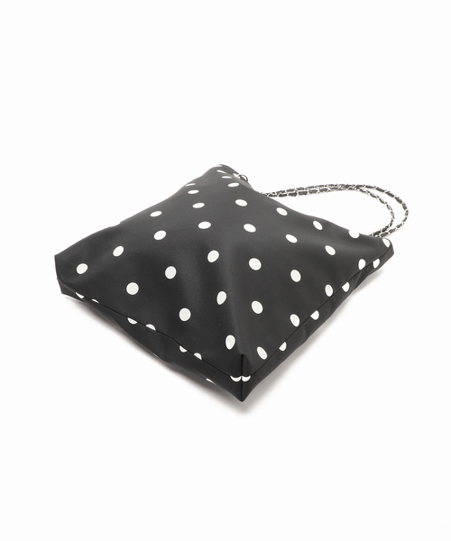 La TOTALITE(ラトータリテ)の「《追加》ドットトートBAG(トートバッグ・レディース・ネイビー/ブラック系その他/ブラック/ダークブルー・FREE)」の20枚目の写真