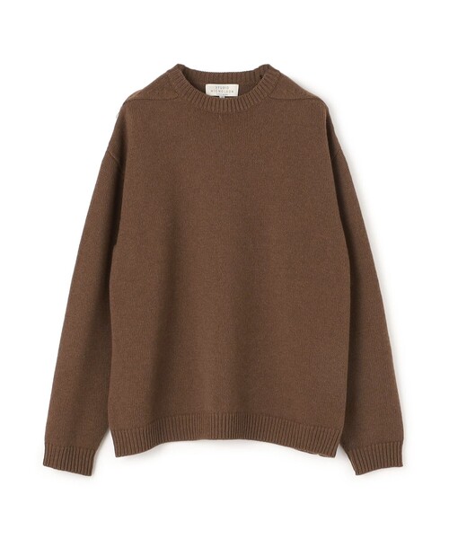 STUDIO NICHOLSON クルーネックニットALTO ブラウン　M STUDIO NICHOLSON クルーネックニットALTO ブラウン M