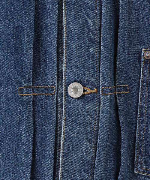 URU（ウル）の「【URU / ウル】 TRUCKER JACKET TYPE B（デニムジャケット・メンズ・ブルー・2/3）」の18枚目の写真
