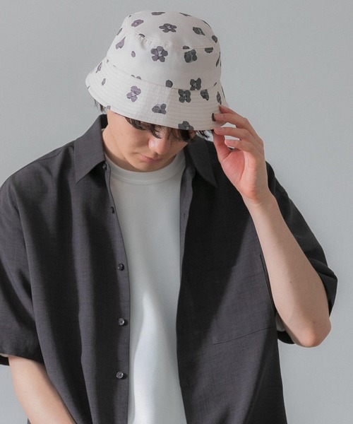 若草色のパリのデザイン・ハットで春気分 VARZAR / バザール】バケットハット バケハ 帽子 コットン100