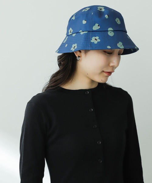 SENSE OF PLACE by URBAN RESEARCH（センスオブプレイスバイアーバンリサーチ）の「『ユニセックス』ボタニカルバケットハット（ハット・メンズ・ブルー/ライトベージュ/グリーン・ONE）」の12枚目の写真