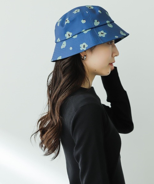 SENSE OF PLACE by URBAN RESEARCH（センスオブプレイスバイアーバンリサーチ）の「『ユニセックス』ボタニカルバケットハット（ハット・メンズ・ブルー/ライトベージュ/グリーン・ONE）」の13枚目の写真