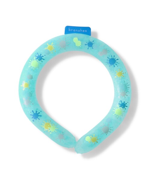 BRANSHES（ブランシェス）の「【COORING】ペンキ柄/Sサイズ（アウトドアグッズ・キッズ・ブルー・S）」の2枚目の写真