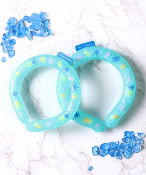 BRANSHES（ブランシェス）の「【COORING】ペンキ柄/Sサイズ（アウトドアグッズ・キッズ・ブルー・S）」の4枚目の写真