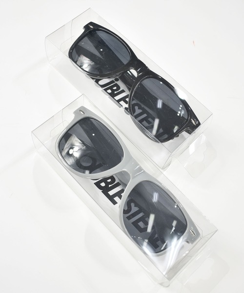 DOUBLE STEAL（ダブルスティール）の「DS LOGO Sunglasses（サングラス・メンズ・グレー/ブラック・FREE）」の3枚目の写真