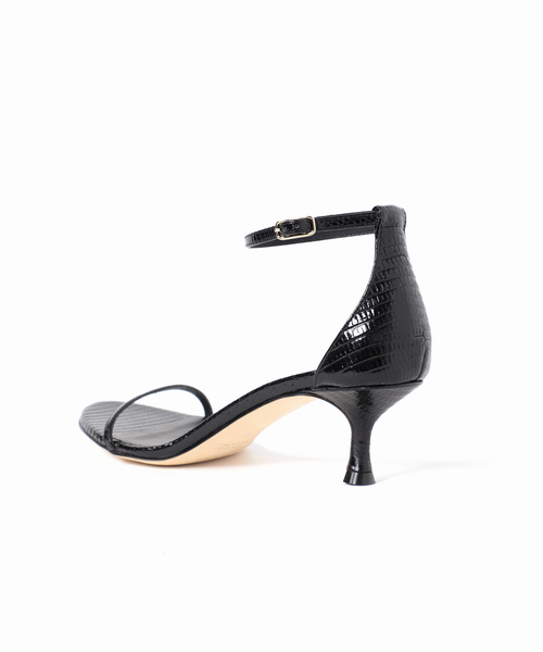 [新品] Noble Brentella ストラップサンダル　黒 BRENTELLA/ブレンテッラ ストラップサンダル（サンダル）｜NOBLE
