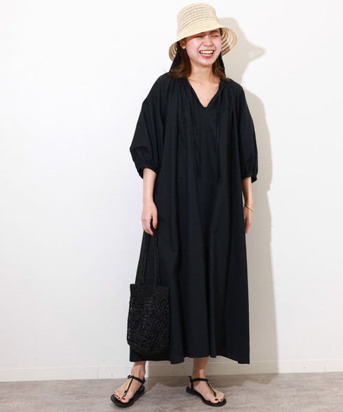 JOURNAL STANDARD relume｜リネンコットンラグランギャザー