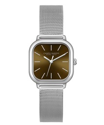 CAMPO MARZIO | 〈CAMPO MARZIO/カンポマルツィオ〉TURIN スクエアケース/メッシュバンドタイプ(アナログ腕時計)