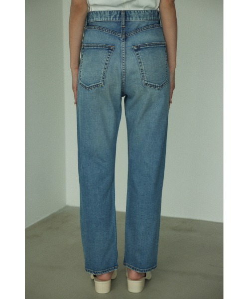 BLACK BY MOUSSY（ブラックバイマウジー）の「DRIP bd light blue Denim（ドリップブレンドライトブルーデニム）（デニムパンツ・レディース・ブルー・24inch/25inch/26inch/23inch）」の3枚目の写真