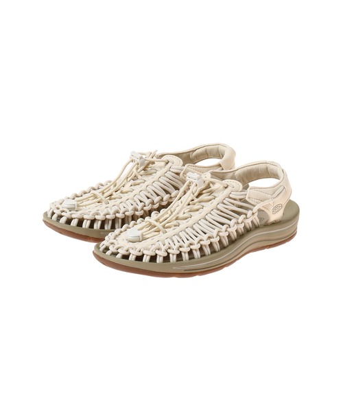 KEEN（キーン）の「KEEN UNEEK 1018698（サンダル・レディース・ホワイト・24㎝/23.5㎝/23㎝/25㎝）」の2枚目の写真